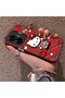Realme C55 Compatible Silicone Edge Hard Back Case Kitty Patterned Couple Phone Case - 2