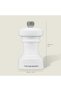 Cole & Mason H233063 Hoxton Glossy White Salt Mill 104mm - 3