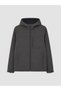 Regular Fit Hooded Men's Jacket - 5