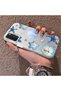 Oppo A16 Compatible Silicone Edge Hard Back Case Sea Star Patterned Phone Case - 2