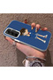 Samsung Galaxy A35 Compatible Silicone Edge Hard Back Case Konan Patterned Couple Phone Case - 2