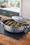 Markiz Granite 7 Piece Cookware Set Gray - 3
