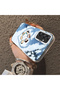 Samsung Galaxy A24 Compatible Silicone Edge Hard Back Case Anime Pattern Couple Phone Case - 4