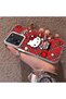 Mi 13t Pro Compatible Silicone Edge Hard Back Case Kitty Pattern Couple Phone Case - 2