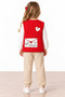 Letter for Quilted Vest - Red - 2