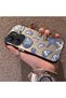 Poco C65 Compatible Silicone Edge Hard Back Case Shell Patterned Couple Phone Case - 2