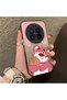 Vivo X200 Pro Compatible Silicone Edge Hard Back Case Lotso Patterned Lovers Couple Phone Case - 3