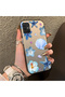 Samsung Galaxy A51 Compatible Silicone Edge Hard Back Case Sea Star Patterned Phone Case - 3