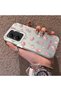Poco X7 Pro Compatible Silicone Edge Hard Back Case Floral Patterned Lover Couple Phone Case - 2