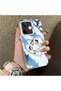 Oppo A5 Pro 5g Compatible Silicone Edge Hard Back Case Anime Patterned Couple Phone Case - 3