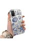 Redmi Note 10 4g Compatible Silicone Edge Hard Back Case Shell Patterned Couple Phone Case