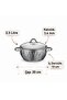 Markiz Granite 7 Piece Cookware Set Gray - 5