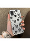 Samsung Galaxy A21S Compatible Stylish Black Bow Full Print Case, Non-Slip Edge, Anti-Fingerprint