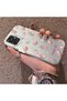 Samsung Galaxy A07 Compatible Silicone Edge Hard Back Case Floral Pattern Couple Phone Case - 2