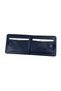 Genuine Leather Men's Wallet - Minimalist Card Holder and Wallet - Navy Blue - 3