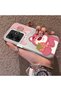 Poco M6 Compatible Silicone Edge Hard Back Case Lotso Patterned Lover Couple Phone Case - 2