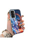 Samsung Galaxy A16 Compatible Silicone Edge Hard Back Case Nezha Patterned Couple Phone Case