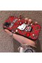 Poco C31 Compatible Silicone Edge Hard Back Case Kitty Patterned Lover Couple Phone Case - 2