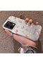 Oppo Reno 14 5g Compatible Silicone Edge Hard Back Case Floral Patterned Lover Couple Phone Case - 2