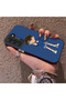Samsung Galaxy S22 Compatible Silicone Edge Hard Back Case Konan Patterned Couple Phone Case - 2