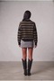 Women's Knitwear Polo Neck Oversize Comfort Fit Sweatshirt Pullover - 4