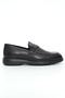 Genuine Floater Leather Casual Black Men's Shoes - 2950