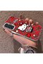 Samsung Galaxy A24 Compatible Silicone Edge Hard Back Case Kitty Patterned Couple Phone Case - 2