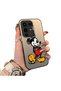 For Infinix Note 50 4g Compatible Silicone Edge Hard Back Case Mickey Patterned Couple Phone Cover