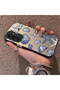Samsung Galaxy A36 Compatible Silicone Edge Hard Back Case Shell Patterned Couple Phone Case - 2