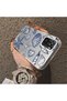 Poco M5S Compatible Silicone Edge Hard Back Case Shell Patterned Couple Phone Case - 4