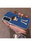 Samsung Galaxy A25 Compatible Silicone Edge Hard Back Case Konan Patterned Couple Phone Case - 2