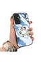 Case for Samsung Galaxy M15 Compatible Silicone Edge Hard Back Case Anime Patterned Lover Couple Phone Case