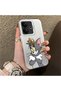 Vivo V60 Lite 5g Compatible Silicone Edge Hard Back Case with Mouse Pattern for Lovers Couple Phone Case - 3