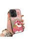 Poco C65 Compatible Silicone Edge Hard Back Case Lotso Patterned Lover Couple Phone Case