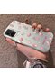 Samsung Galaxy A06 Compatible Silicone Edge Hard Back Case Floral Pattern Couple Phone Case - 2