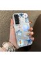 Samsung Galaxy S22 Compatible Silicone Edge Hard Back Case Sea Star Patterned Phone Case - 3