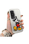 Vivo Y31 5g Compatible Silicone Edge Hard Back Case Mickey Pattern Couple Phone Case