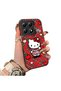 Mi 14t 5g Compatible Silicone Edge Hard Back Case Kitty Pattern Couple Phone Case