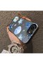 iPhone 16E Compatible Silicone Edge Hard Back Case Sea Star Pattern Phone Case - 4