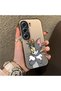 Tecno Camon 40 Pro 5g Cm7 Compatible Silicone Edge Hard Back Case with Mouse Pattern for Couple Phone Case - 3