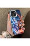 Tecno Spark 40C Compatible Silicone Edge Hard Back Case Nezha Patterned Couple Phone Case - 3