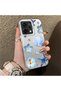 Phone Case for Oppo Reno 14 5g Compatible Silicone Edge Hard Back Case Sea Star Pattern - 3