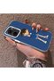 Vivo Y16 Compatible Silicone Edge Hard Back Case Konan Patterned Couple Phone Case - 2