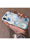 حافظة هاتف من السيليكون متوافقة مع هاتف iPhone XR، حافظة خلفية صلبة من السيليكون بنمط نجم البحر - 2