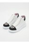 Zrc267 High Quality Lace-Up Winter Waterproof Men's Boots White Black - 3