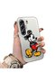 For Tecno Camon 40 Pro 5g Cm7 Compatible Silicone Edge Hard Back Case Mickey Pattern Lover Couple Phone Case