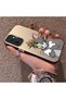 Samsung Galaxy M15 Compatible Silicone Edge Hard Back Case Mouse Pattern Couple Phone Case - 2
