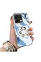 حافظة هاتف Redmi Note 13 Pro 5G متوافقة مع الحافة السيليكونية ذات الظهر الصلب ونمط الرسوم المتحركة للزوجين