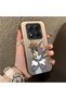 Poco X7 Compatible Silicone Edge Hard Back Case Mouse Pattern Couple Phone Case - 3