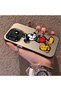Tecno Spark 10 Pro Compatible Silicone Edge Hard Back Case Mickey Patterned Couple Phone Case - 2